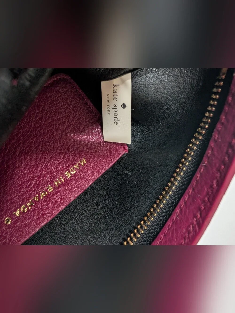 Kate Spade New York Burgundy 10